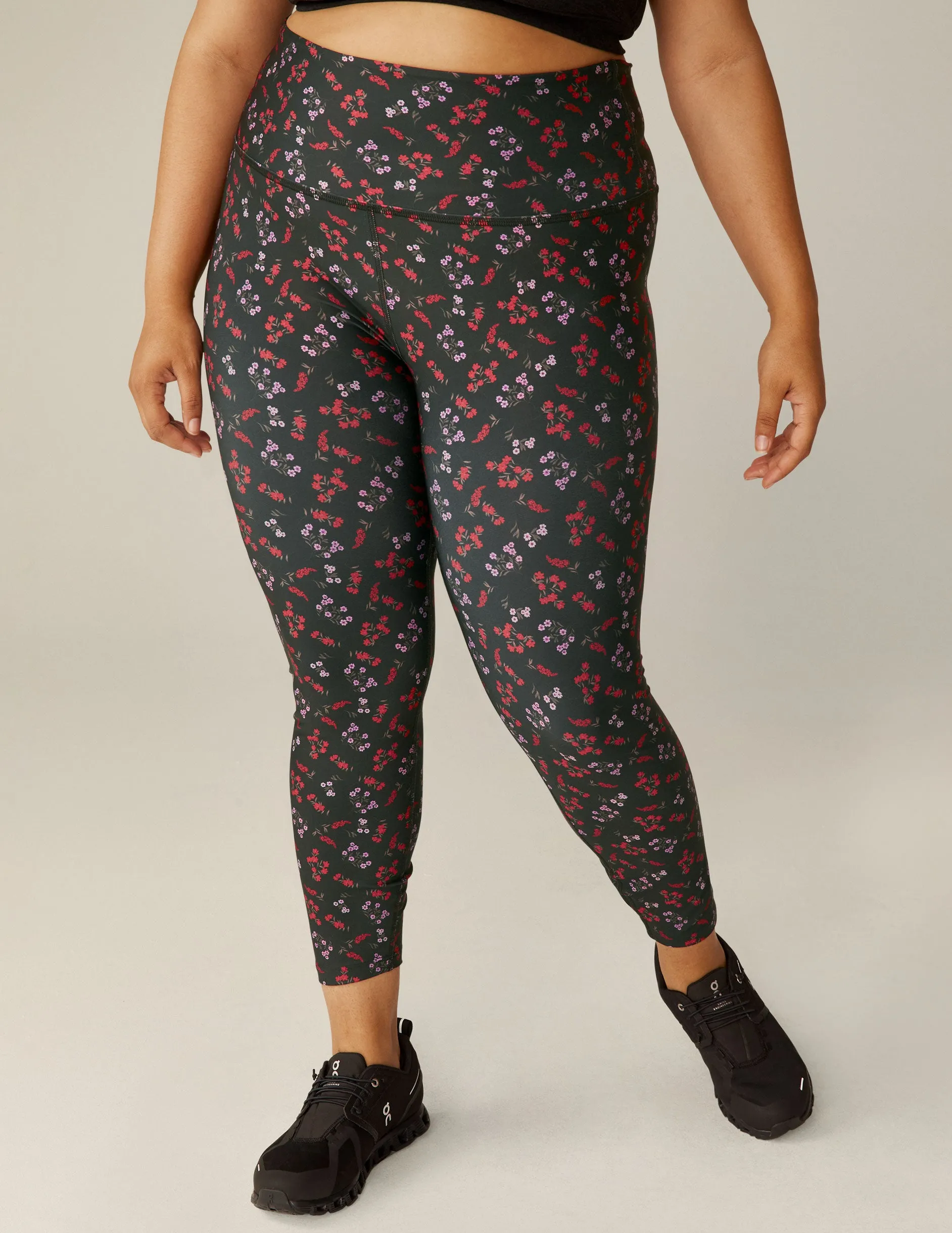 Forget Me Not Floral Endurance Light High Waisted Midi Legging