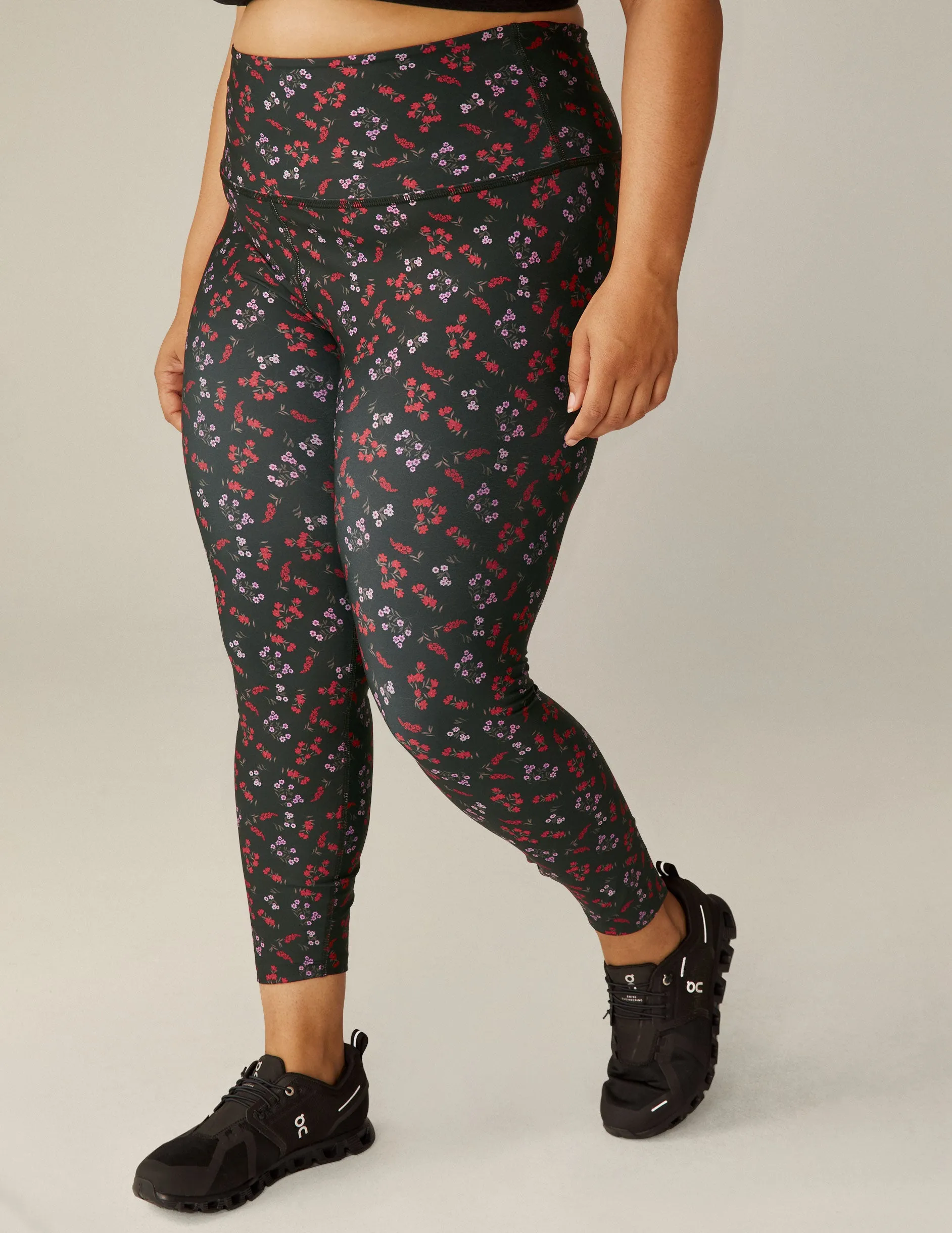 Forget Me Not Floral Endurance Light High Waisted Midi Legging