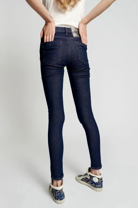 Freebirds II High Waisted Jean - Raw Blue