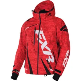 FXR Boost Jacket Black Red/Digi/Black