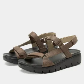 Henna They Call Me Mellow Taupe Sandal