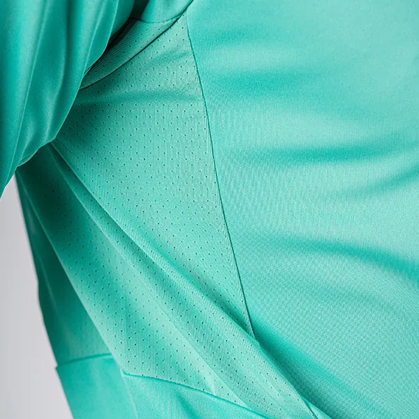 Hooded Performance Long Sleeve Shirt | Mint | SA Logo