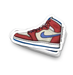 Jordan 1 CMFT "Team Red" Sneaker Sticker