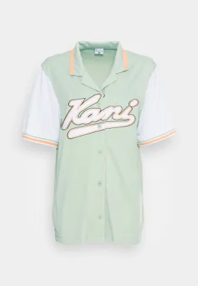 Karl Kani Varsity Baseball Shirt green