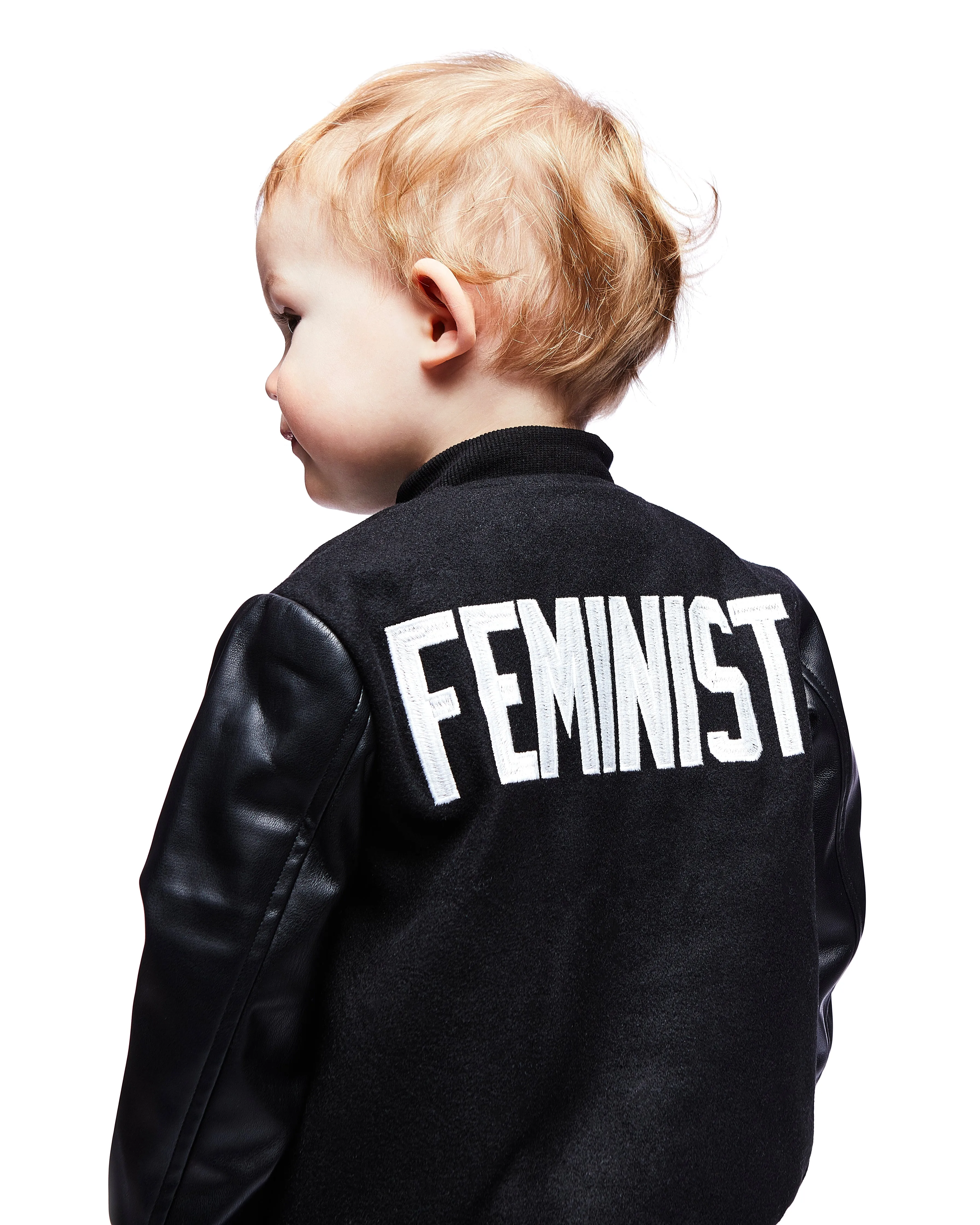 KIDS FEMINIST Varsity Jacket