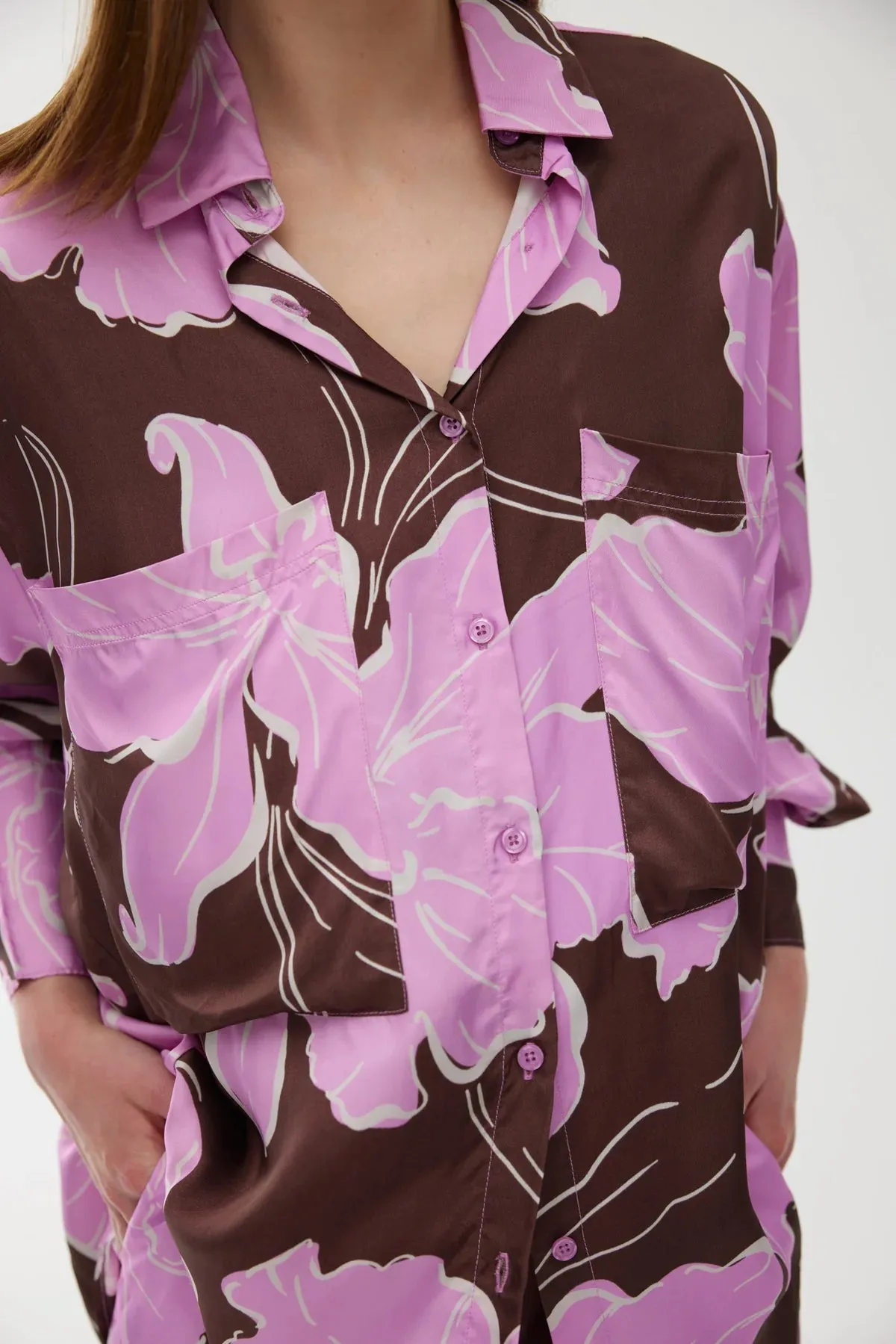 KINNEY Alma Shirt MAGNOLIA BLOOM