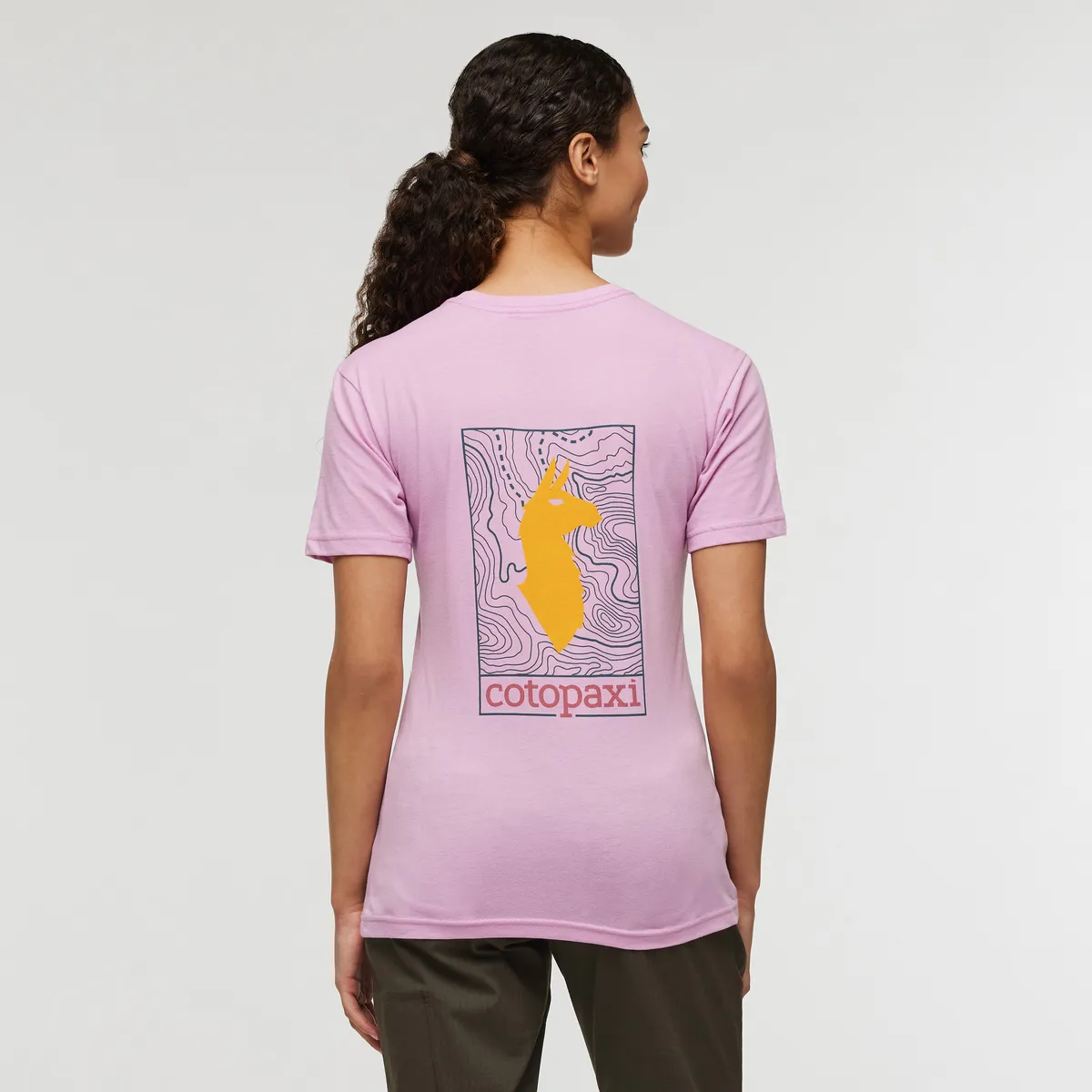 Llama Map T-Shirt - Women's