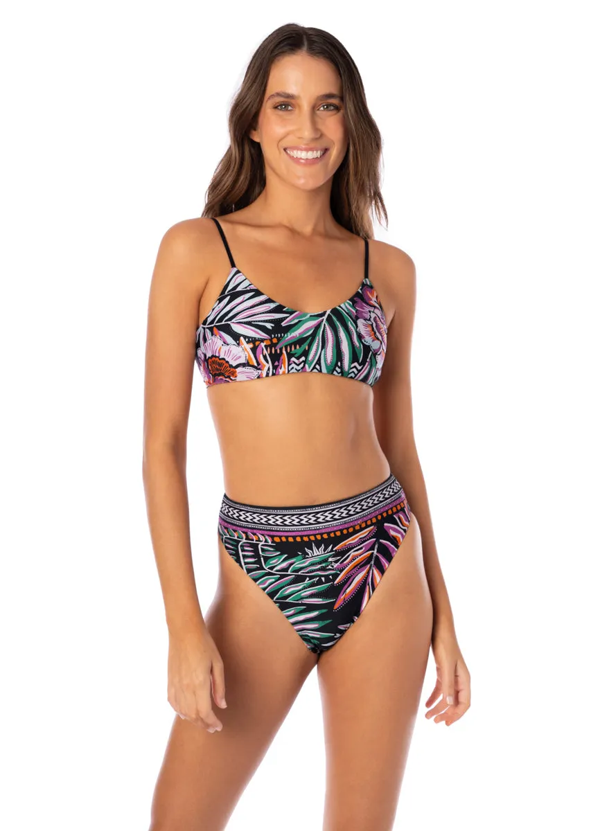 Maaji Jaguar Jungle Sully High Rise Classic Bikini Bottom