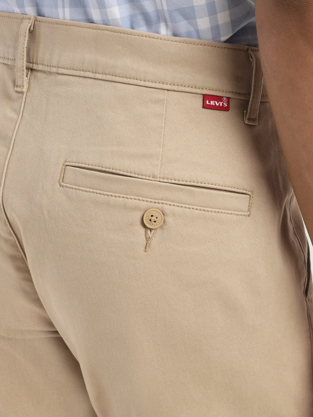 Men's 511 Beige Slim Fit Chinos