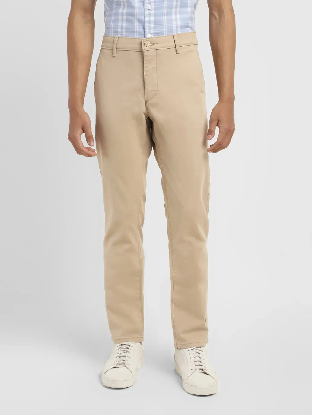 Men's 511 Beige Slim Fit Chinos