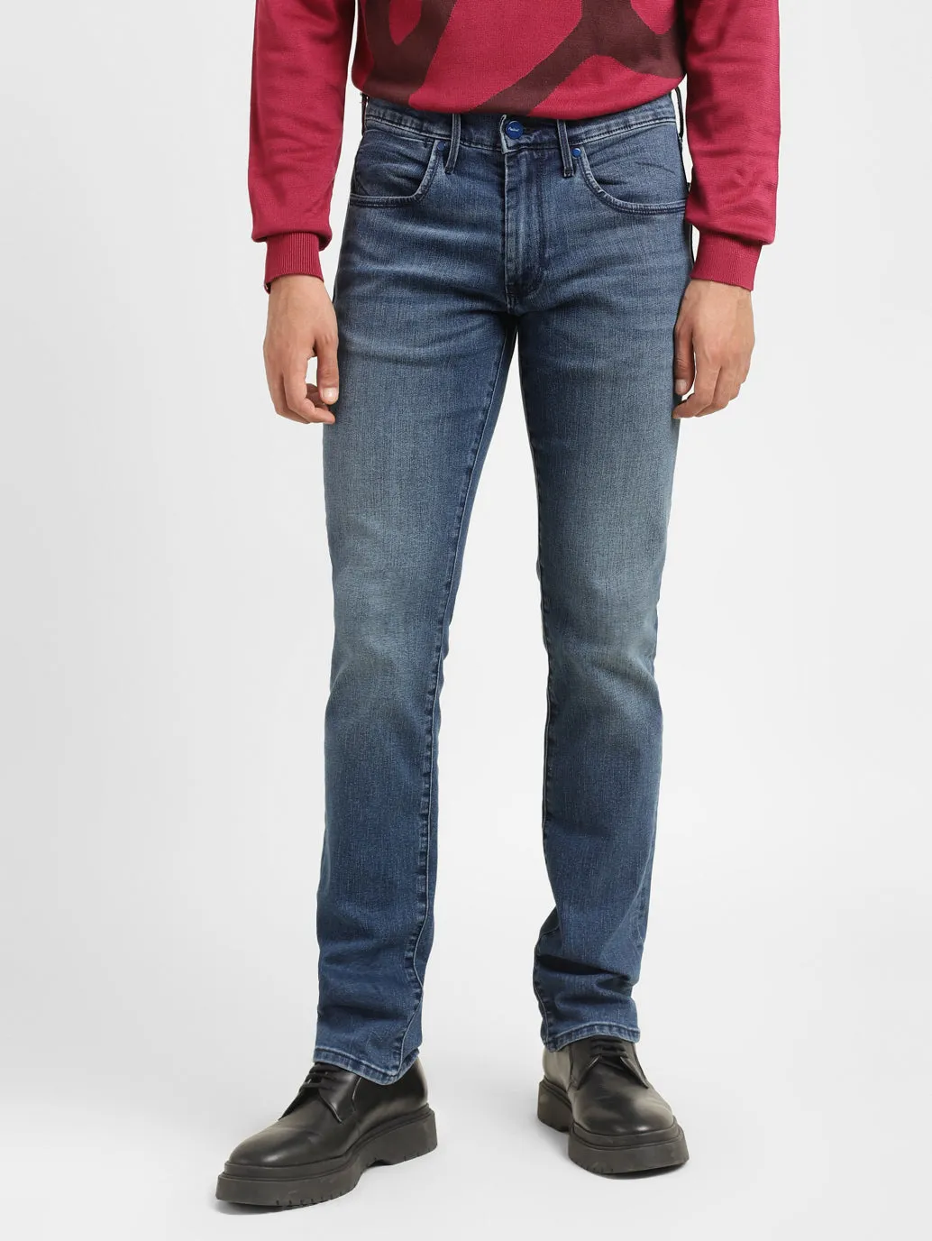 Men's 65504 Mid Indigo Skinny Fit Jeans