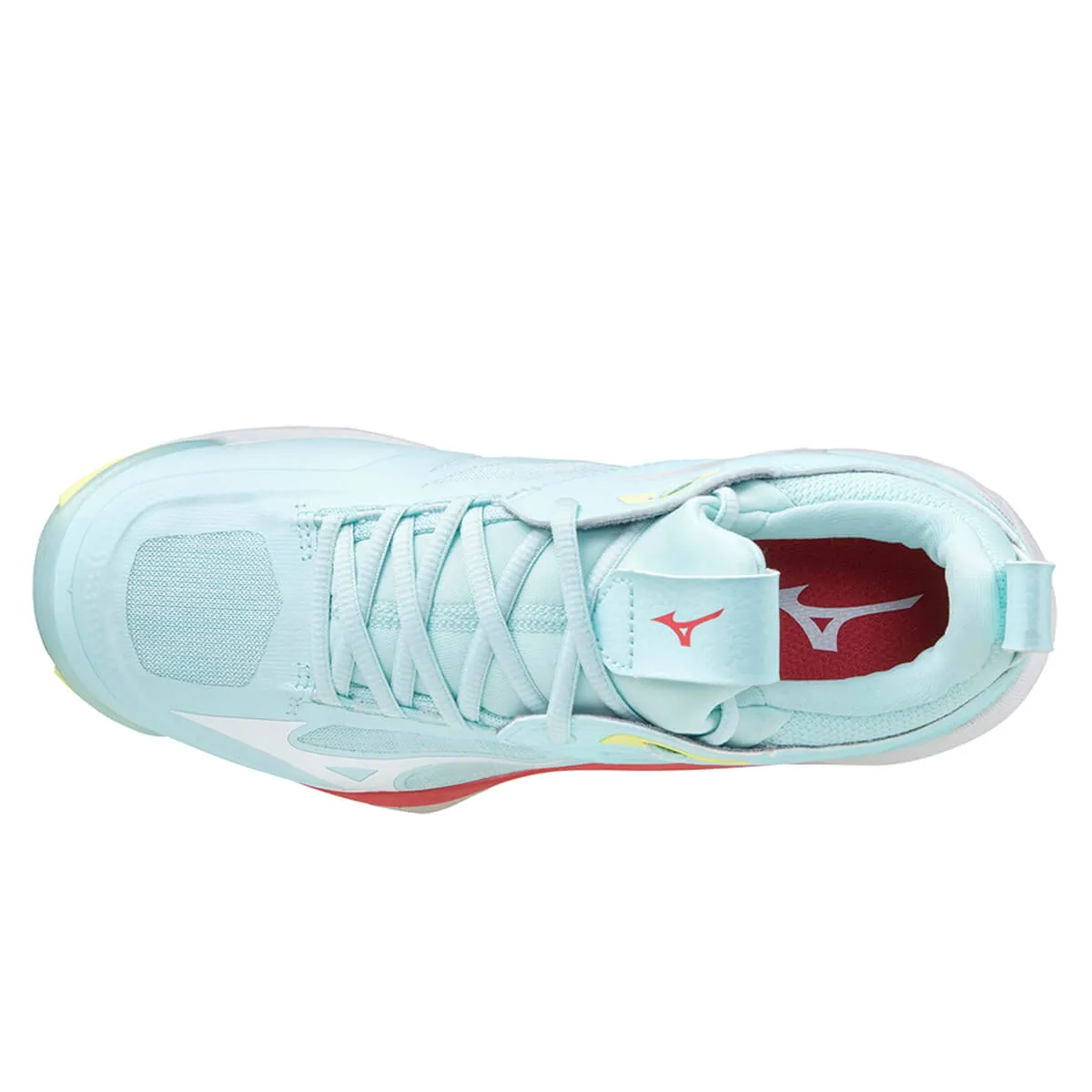 Mizuno Wave Momentum 2 Nb Womens | Clearwater/wht/cayenne