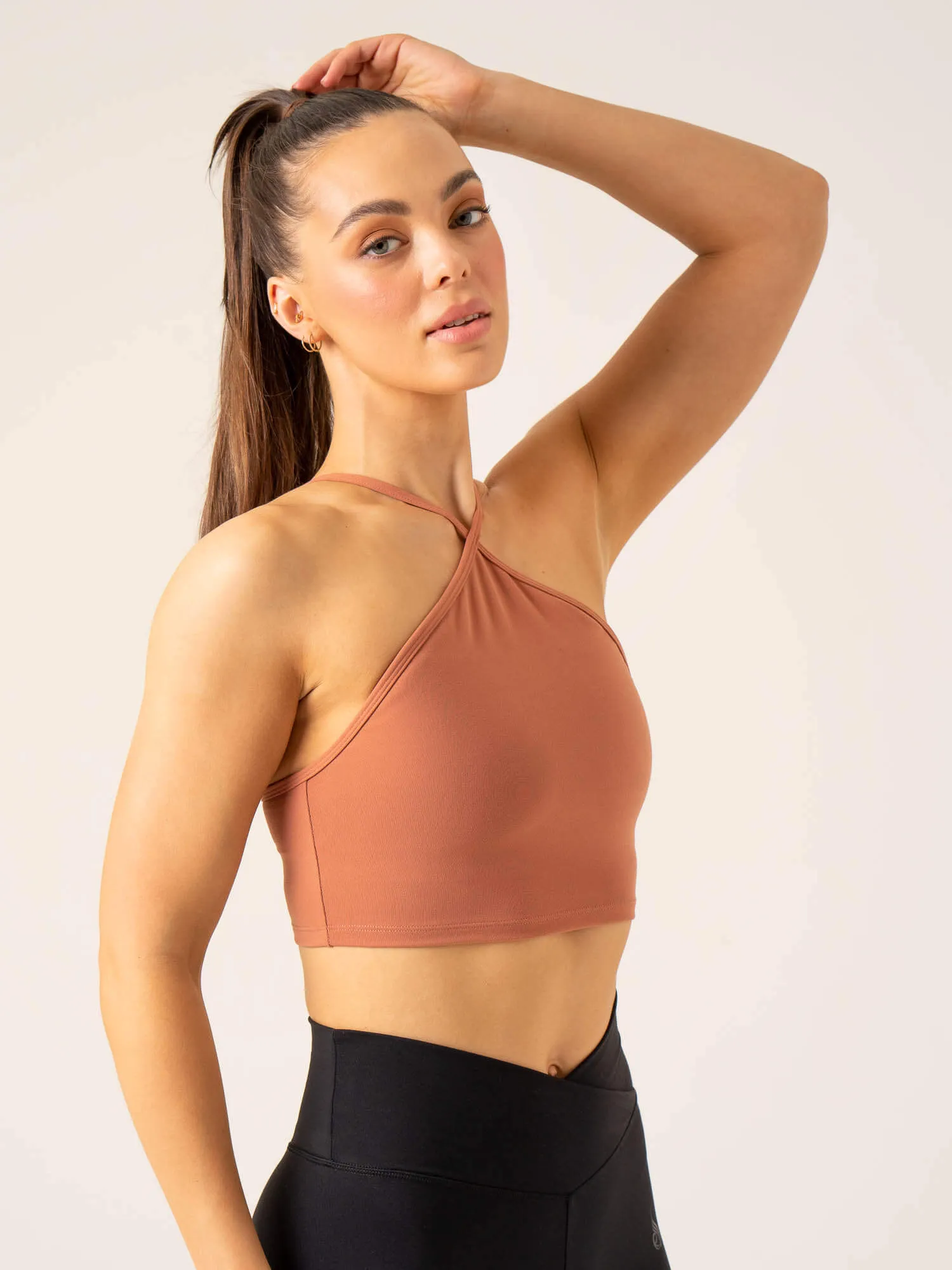 Momentum Tank Bra - Clay