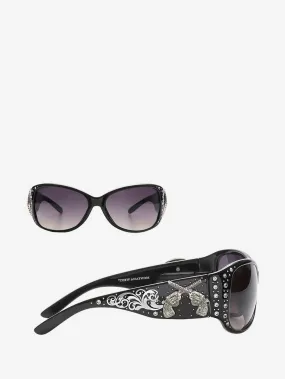 Montana West Double Pistol Sunglasses For Women