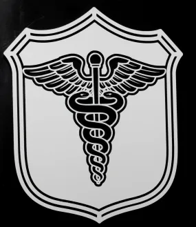 Navy Medic Caduceus Vinyl Decal