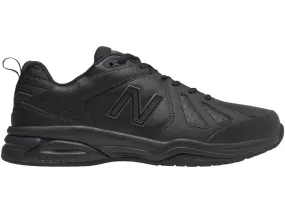 NEW BALANCE MEN'S 624 BLACK SHOE (2E WIDE)