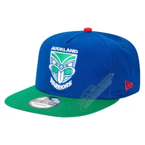 New Zealand Warriors Official GOLFER Retro Flat Cap Snapback Heritage Classic NRL Rugby League By New Era