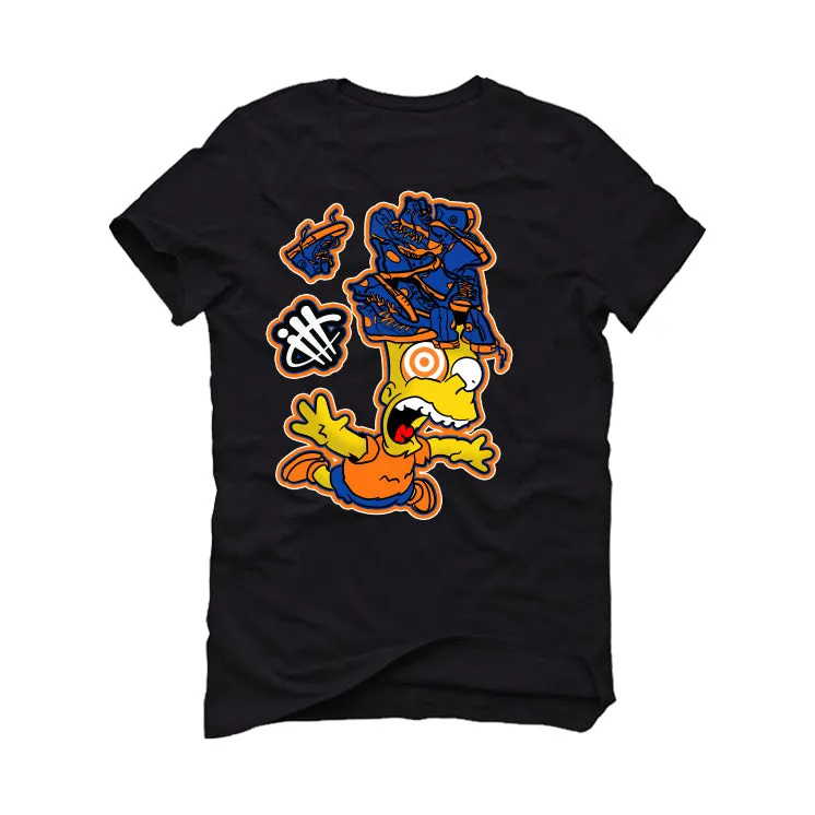 Nike Dunk Low "Knicks" | ILLCURRENCY Black T-Shirt (FREE FALL)