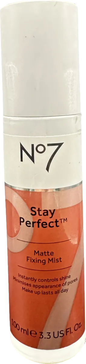 No7 Stay Perfect Matte Fixing Mist 100ml 100ml