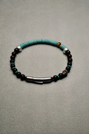 ONYX & TURQUOISE BRACELET