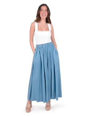 Palazzo Pant - Denim