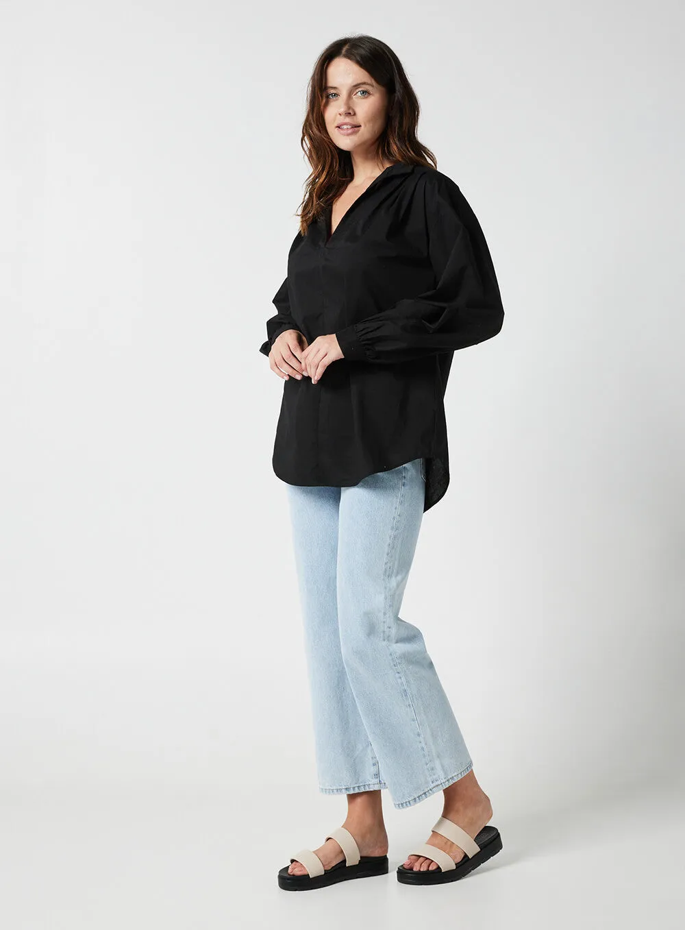 Penelope Blouse-Black