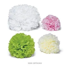 "Celebration Peonies" Tissue Paper Flowers - Medium Ivory (Pack of 6)