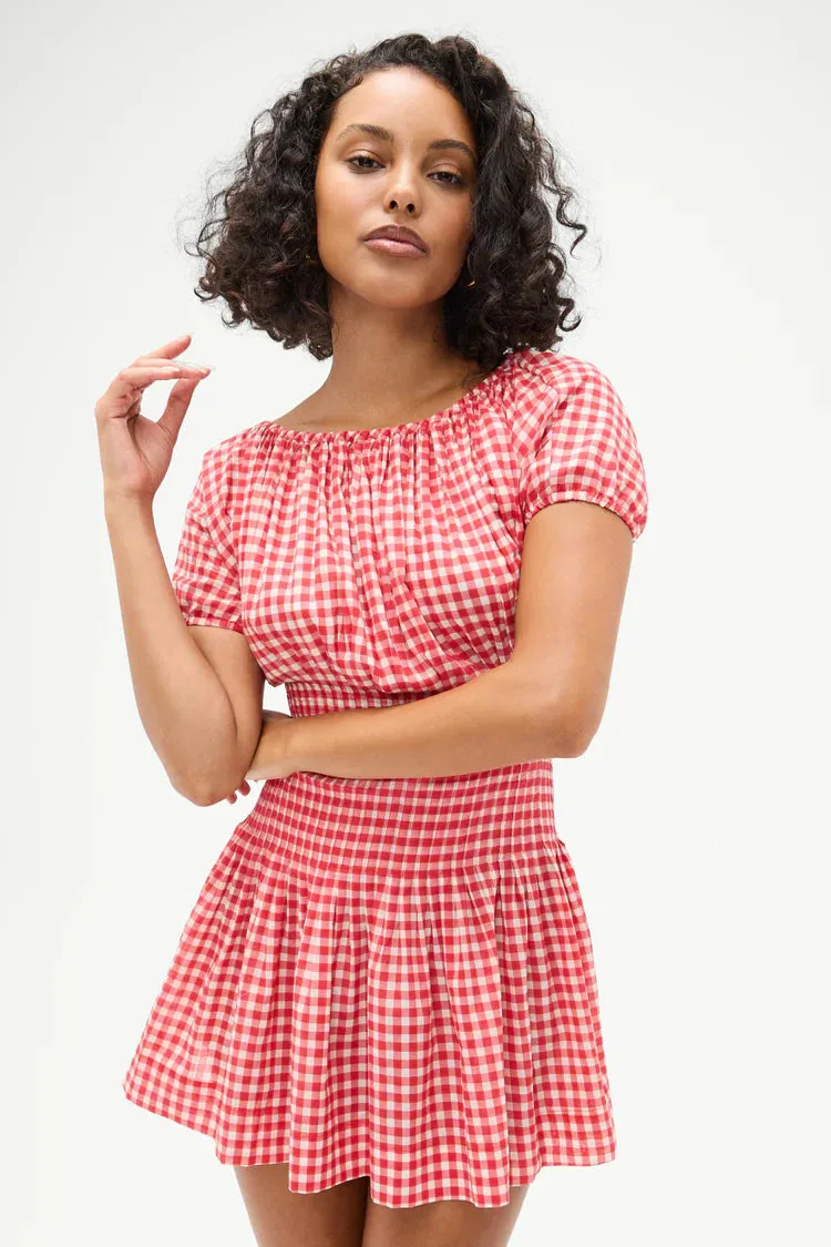 Sadie Gingham Mini Dress