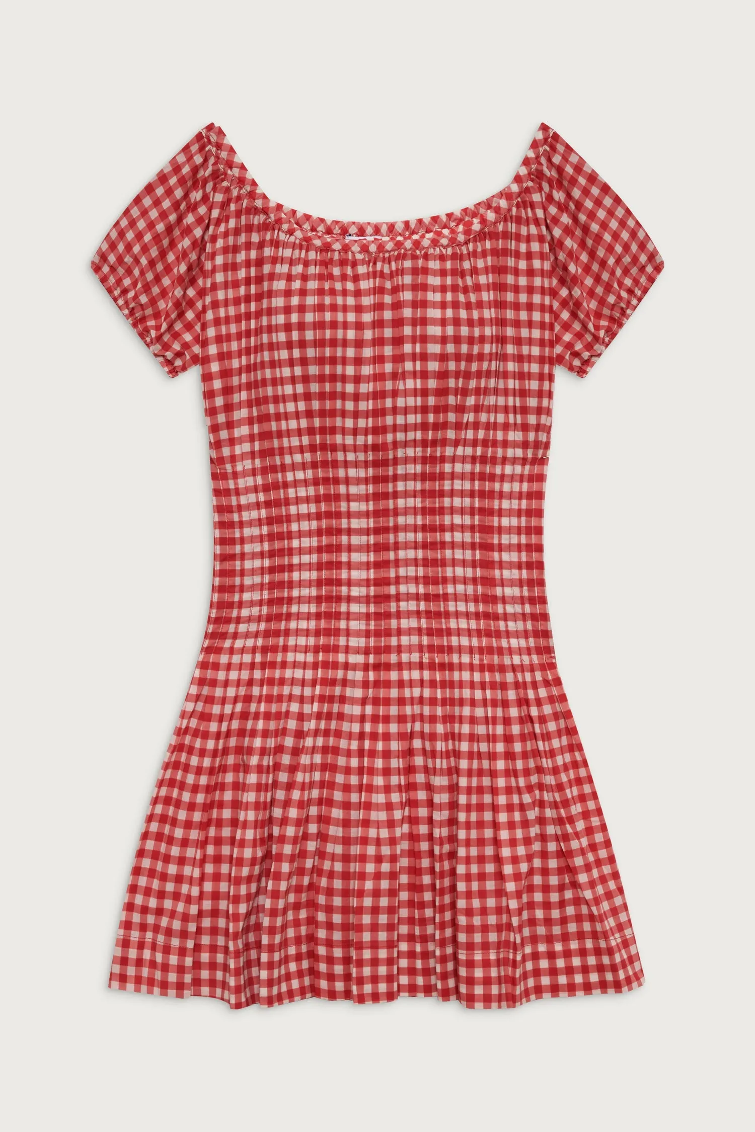 Sadie Gingham Mini Dress