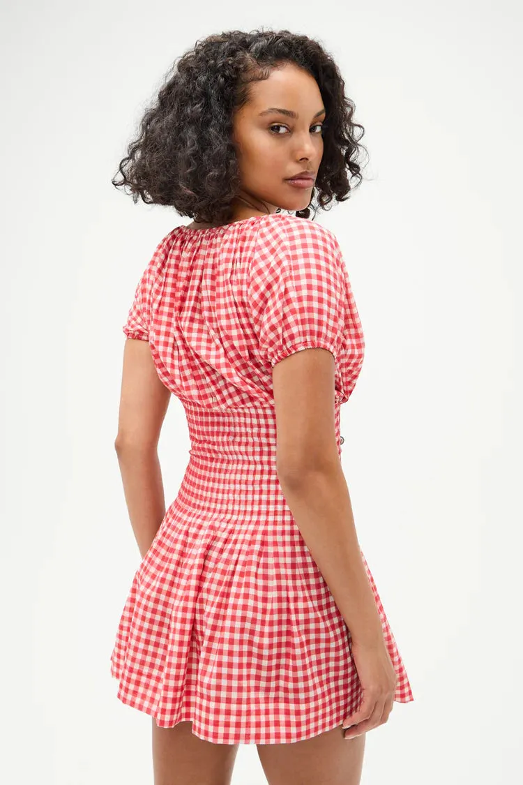 Sadie Gingham Mini Dress