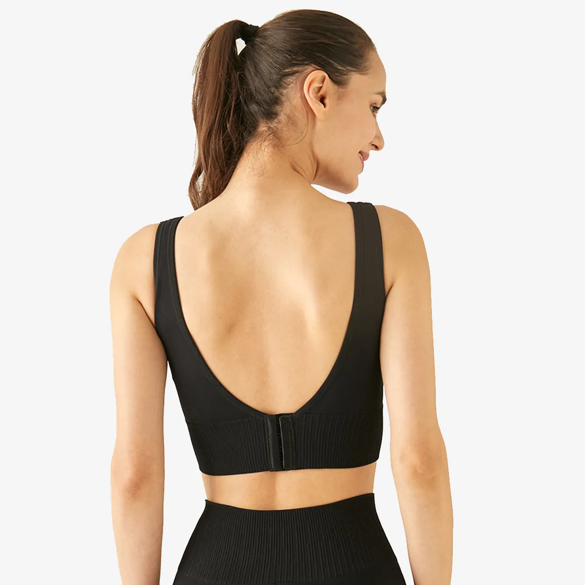 SALE - Back Low U Wide Straps Sports Bra