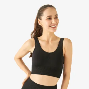 SALE - Back Low U Wide Straps Sports Bra