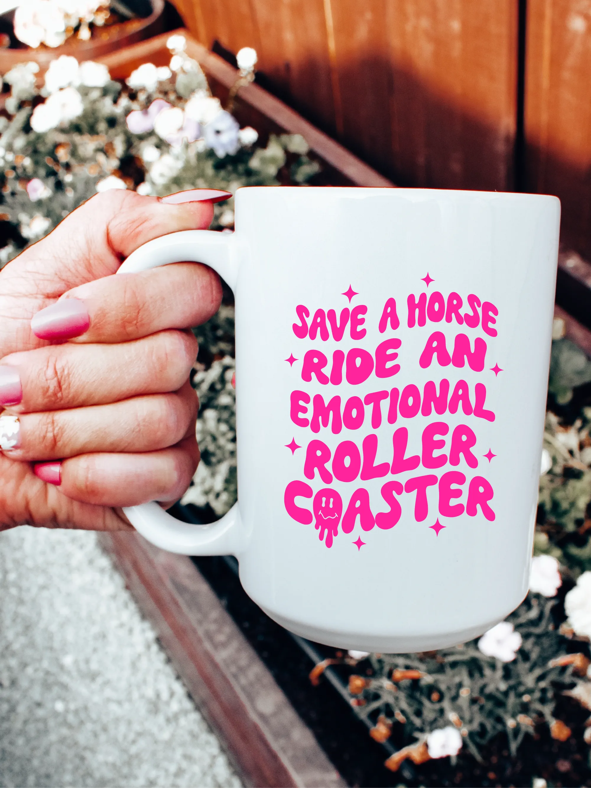 Save A Horse Ride An Emotional Roller Coaster Mug