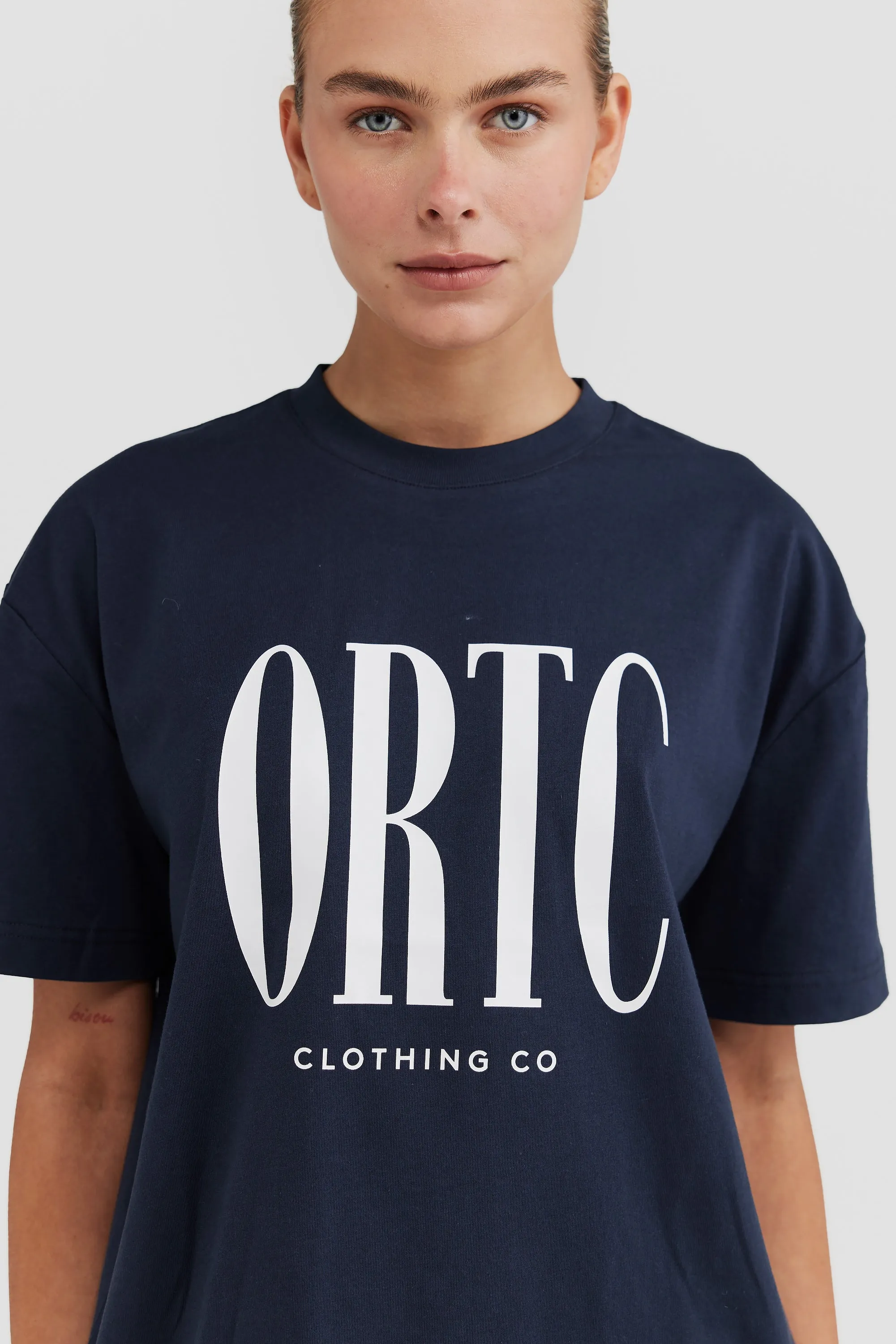 Spencer Logo T Shirt Navy