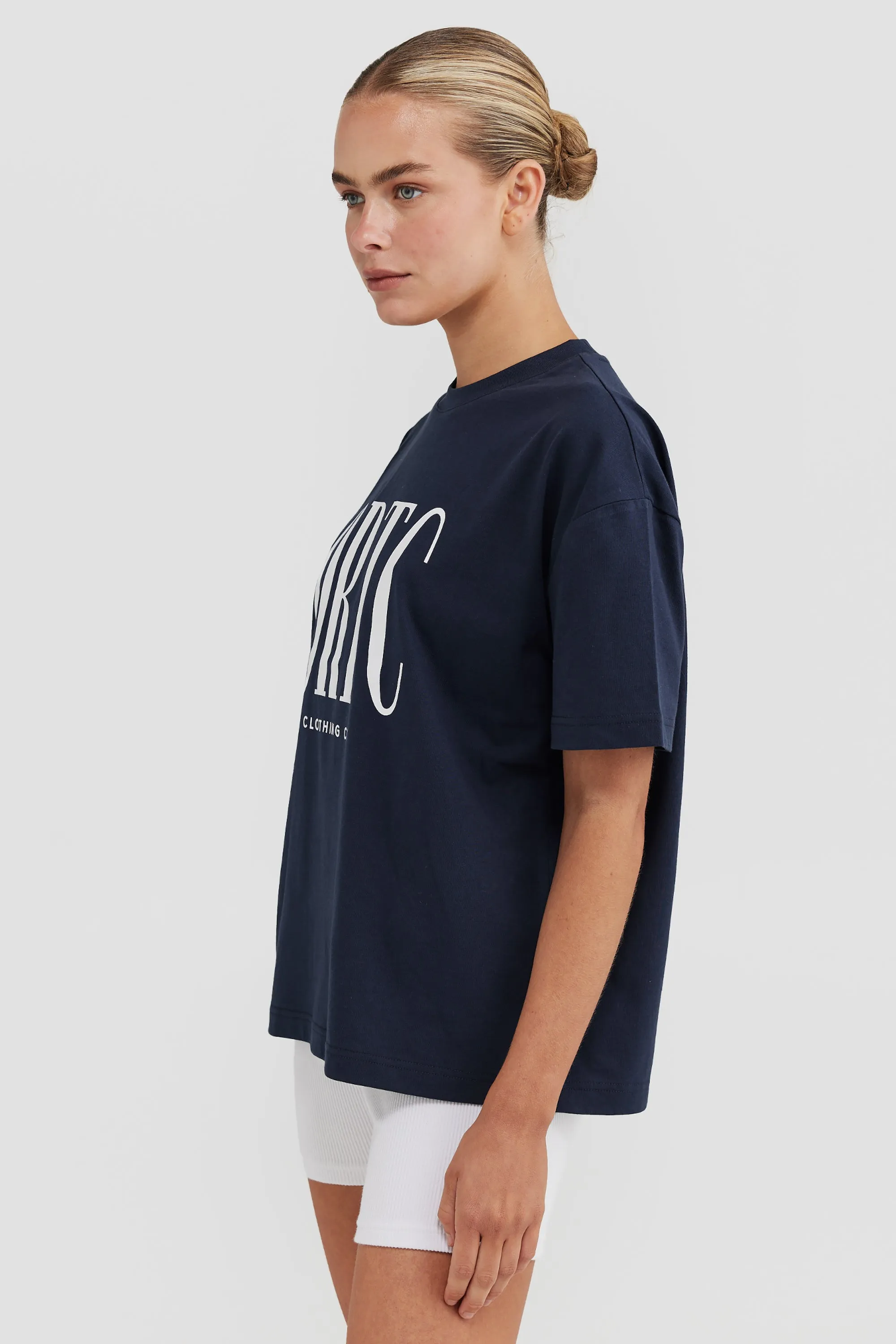 Spencer Logo T Shirt Navy