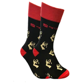 Stax Classic Snap Black Socks