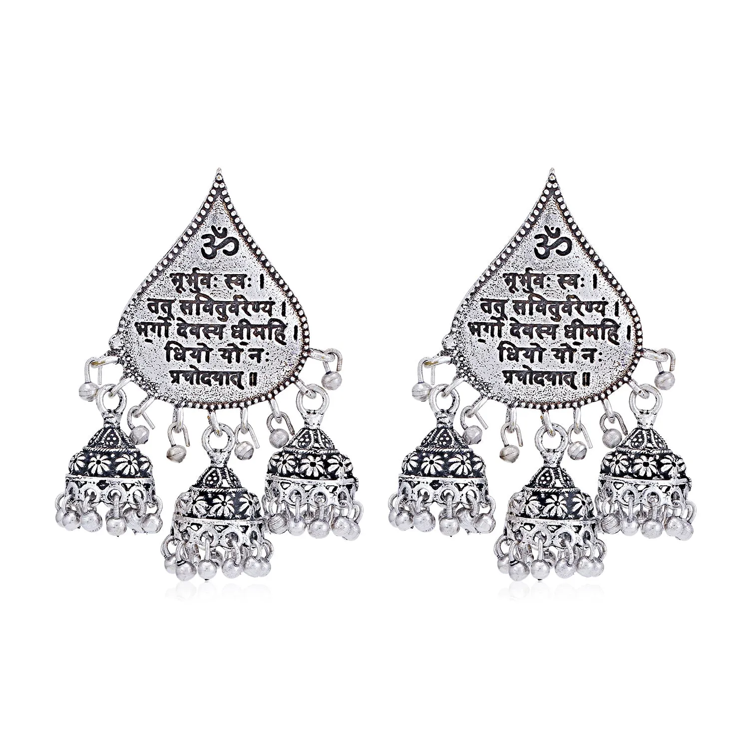 Sukkhi Attractive Oxidised Jhumki Earring for Women