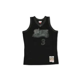 SWINGMAN JERSEY PHILADELPHIA 76ERS ALLEN IVERSION - BLACK TONAL