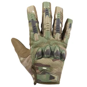 Tactical Gloves Full Finger, TPR Impact Protective, EVA Palm Padding for Men Airsoft Shooting Range