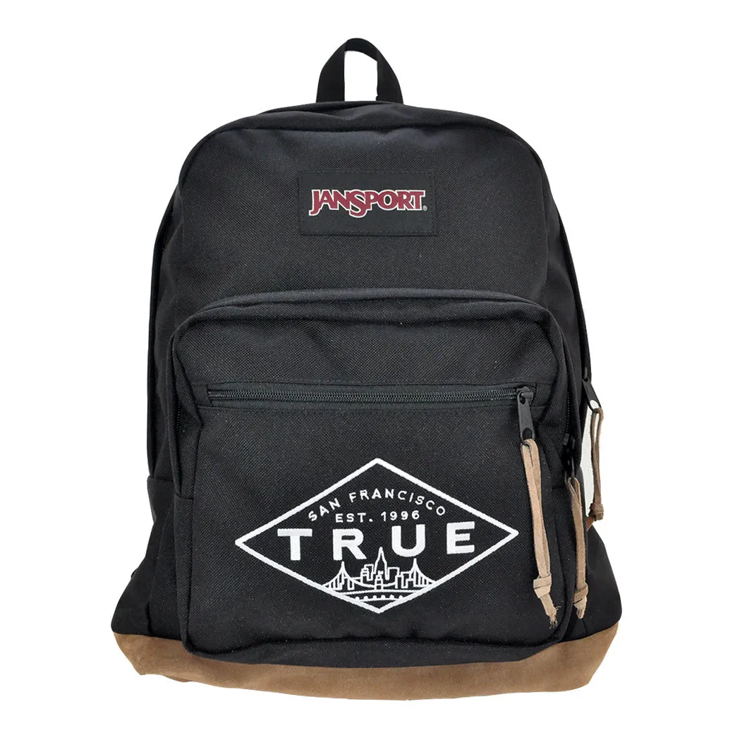 True x Jansport Right Pack Established Basic Backpack, Black