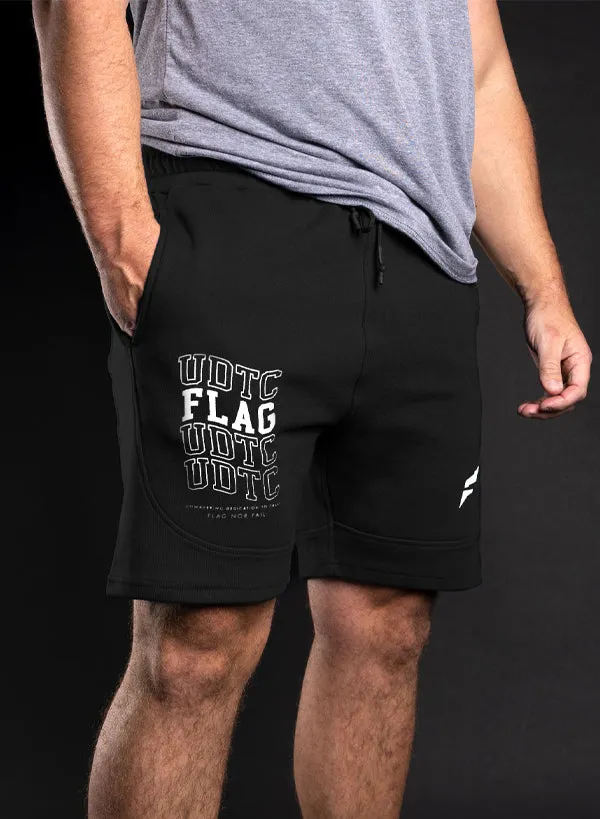 UDTC SWEATSHORTS - BLACK