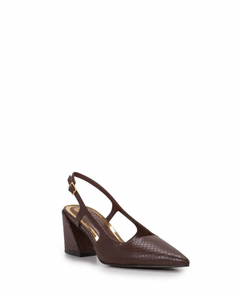 Vince Camuto SINDREE CHOCOLATE/SNAKE CASEINA