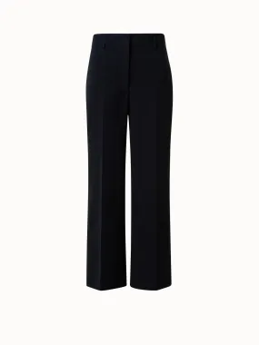 Weite Cropped-Hose aus Baumwolle