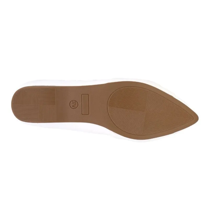 Womens Mary Pointed Flat