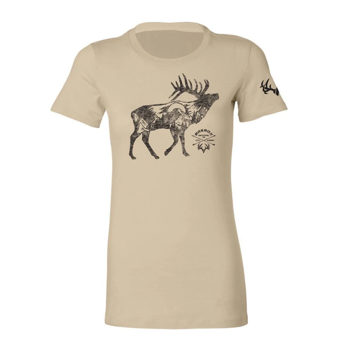 Womens Wilderness Elk Tee