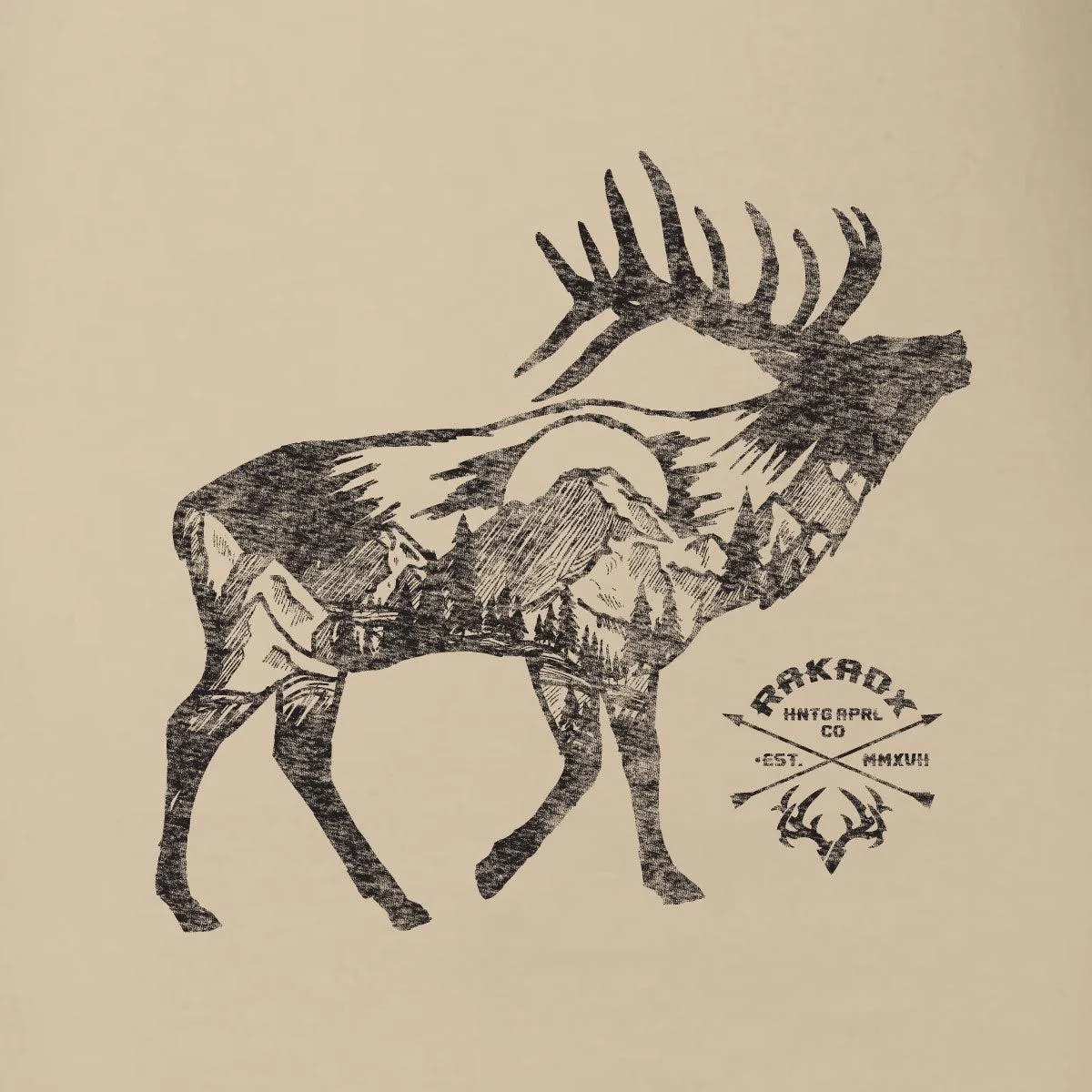 Womens Wilderness Elk Tee