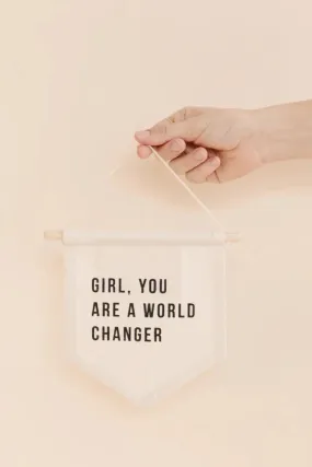 World Changer Wall Hanging