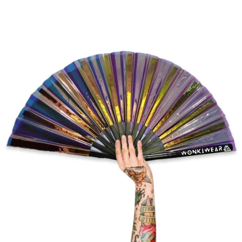 XL Festival Fan - Iridescent, Bronzed